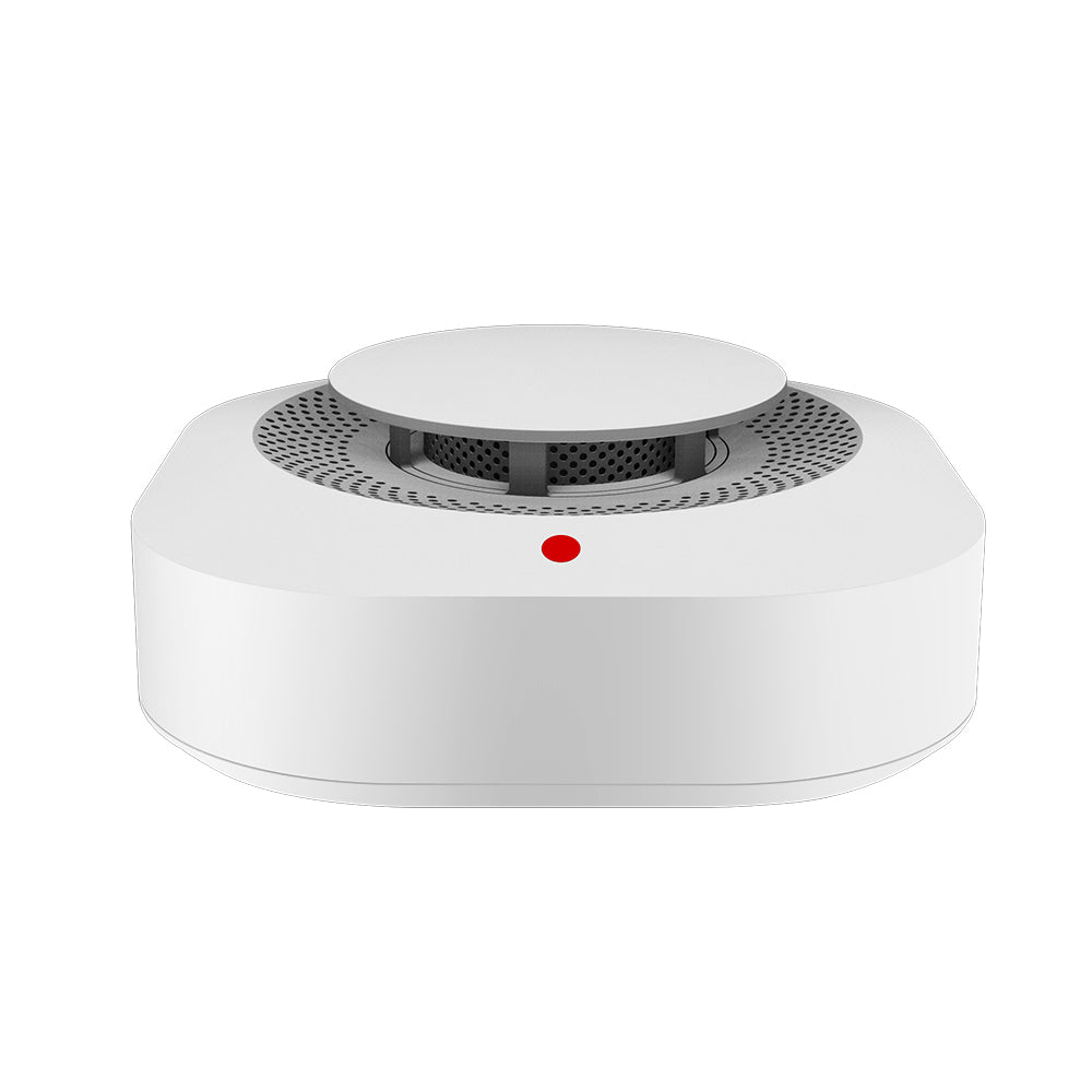 Detector de Humo Inalámbrico Fotoeléctrico Inteligente, Alarma de Incendio para el Hogar con Sensor de Humo de Alta Sensibilidad.