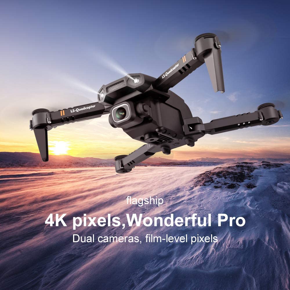 Mini dron con cámara HD para fotografía aérea