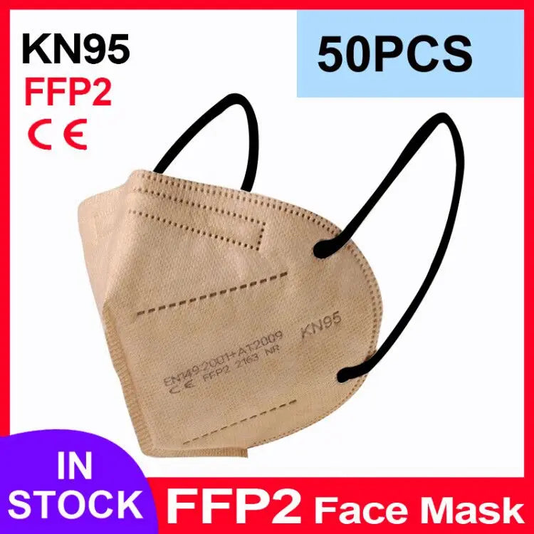 FFP2 Face Masks Masques CE KN95 Face Mask Filter 5Layers Adult kn95 Mascarillas Quirurgicas Homologadas Reusable FFP2 Face Mask