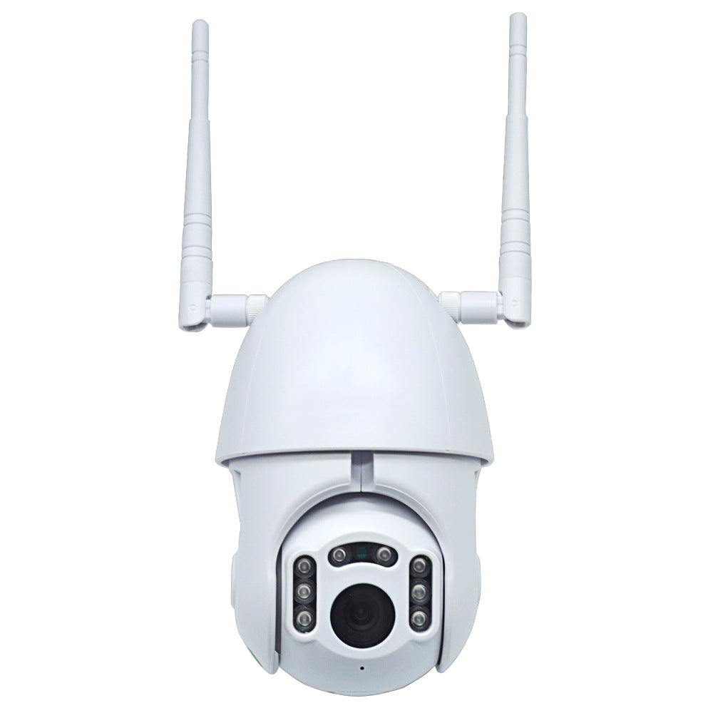 Cámara domo infrarroja Wi-Fi inteligente con doble antena y audio bidireccional