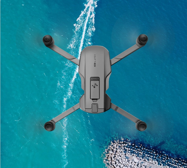 Dron GPS plegable con cámara HD y gimbal, fácil de almacenar