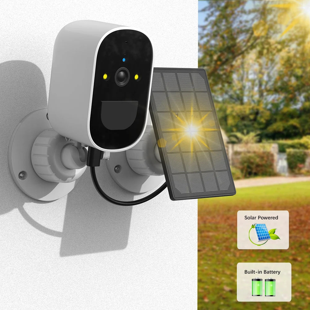 Cámara solar de bajo consumo para monitoreo del hogar