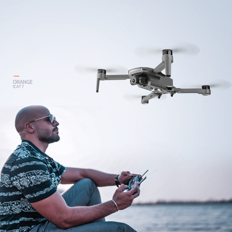 Dron GPS plegable con cámara HD y gimbal, fácil de almacenar