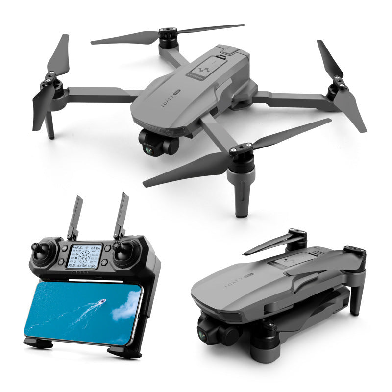 Dron GPS plegable con cámara HD y gimbal, fácil de almacenar