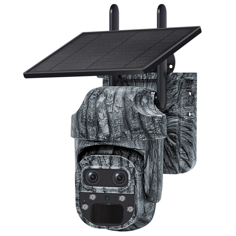 Cámara solar camuflada HD 6MP con visión nocturna y bajo consumo 4G