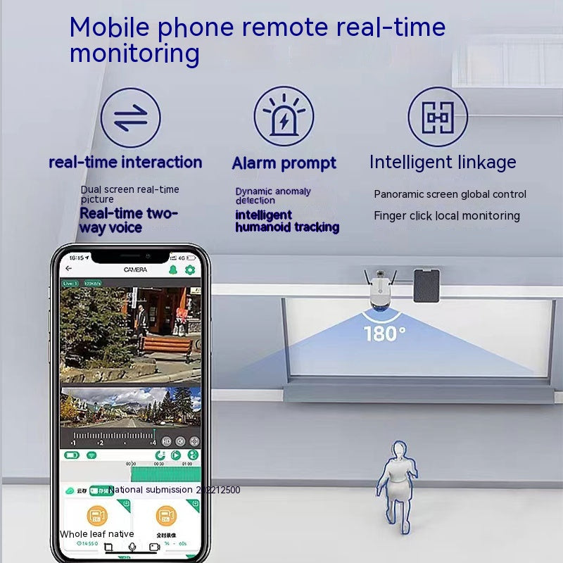 Cámara solar con control remoto desde el móvil